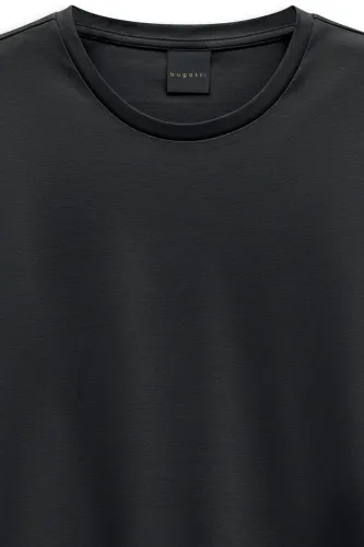 Gładki czarny tshirt meski premium bugatti 2026 2.webp