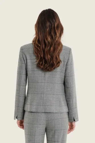 Żakiet Gerry Weber w kratę Grey checkered
