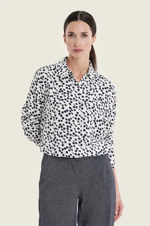Koszula damska Gerry Weber w kropki N71001736 3_ModaClub_.webp