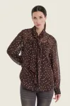 Brązowa bluzka Gerry Weber w kropki N71022827 3_ModaClub_.webp