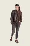 Brązowa bluzka Gerry Weber w kropki N71022827 7_ModaClub_.webp