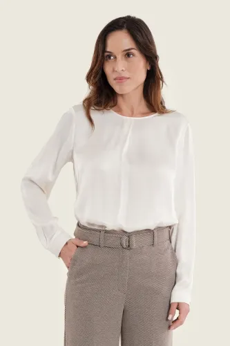 Gładka bluzka Gerry Weber OffWhite N71023121 3_ModaClub_.webp