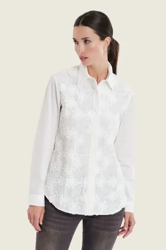 Biała koszula Gerry Weber z haftami N71033102 3_ModaClub_.webp