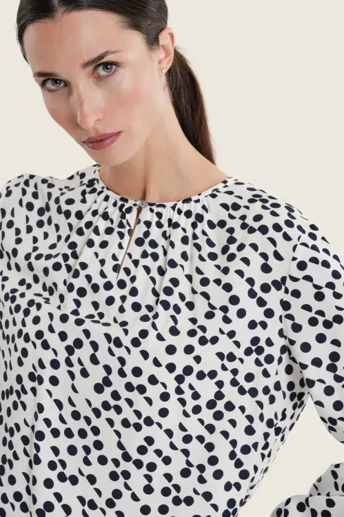 Bluzka Gerry Weber w kropki N71040736 2_ModaClub_.webp