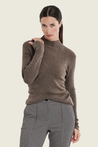 Lekki sweterek damski Gerry Weber N71204701 Brown coffee 3_ModaClub_.webp