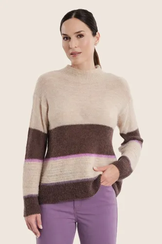 Wełniany sweter Gerry Weber w pasy N76020701 3_ModaClub_.webp