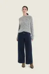 Prążkowany sweter Gerry Weber Blue Celestial z wełną N76022695 5_ModaClub_.webp