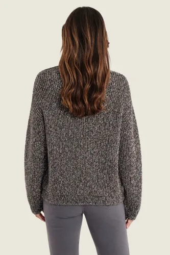 Sweter damski Gerry Weber Brown Melange z wełną N76023719 1_ModaClub_.webp