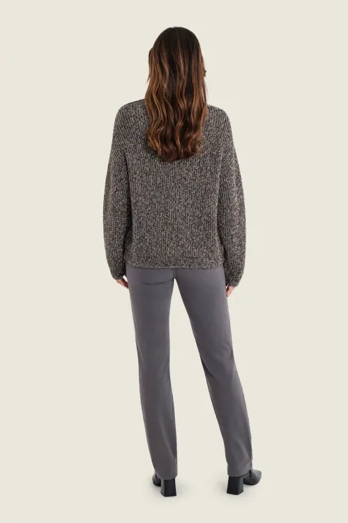 Sweter damski Gerry Weber Brown Melange z wełną N76023719 4_ModaClub_.webp