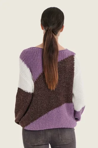 Luźny sweter damski Gerry Weber z wełną N76026720 1_ModaClub_.webp