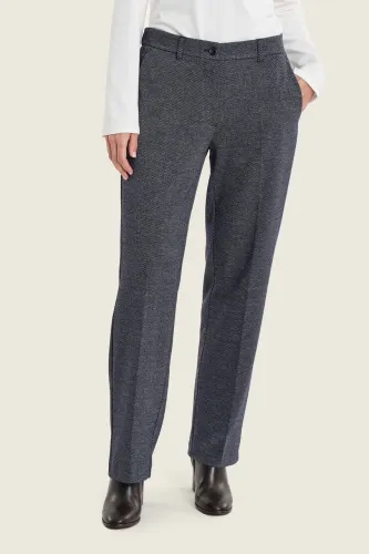 Eleganckie spodnie Gerry Weber navy ecru N77037785 2_ModaClub_.webp