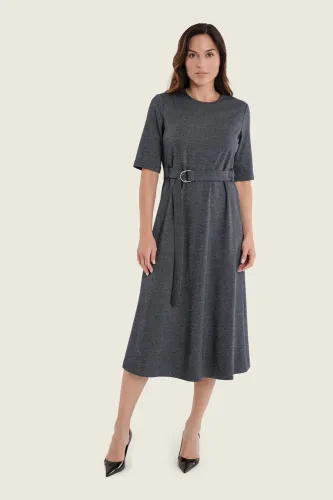 Elegancka sukienka Gerry Navy Ecru N78641785 3_ModaClub_.webp