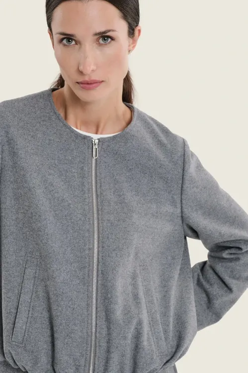 Bomberka damska Gerry Weber Gray Melange N70274799 2_ModaClub_.webp