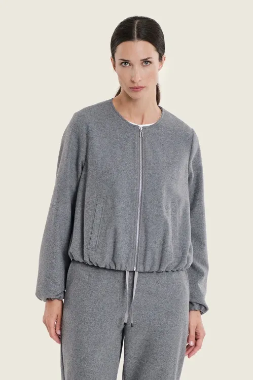 Bomberka damska Gerry Weber Gray Melange N70274799 3_ModaClub_.webp