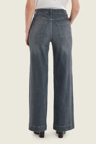 Szerokie spodnie Gerry Weber Medium Grey N77030690 1_ModaClub_.webp