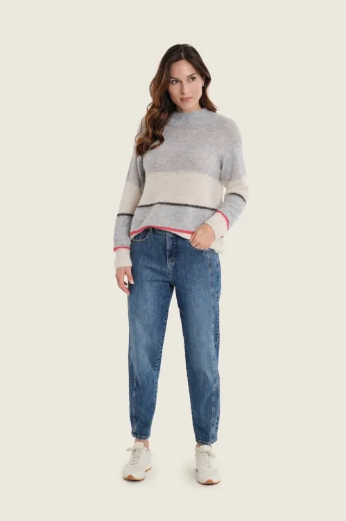 Dżinsy damskie medium Blue GW N77032396 Winter2026 4_ModaClub_.webp