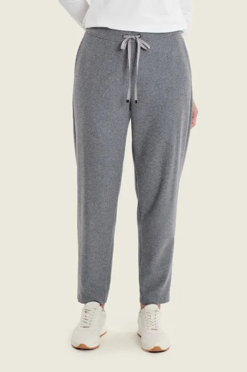 Wygodne spodnie damskie Grey Melange Gerry Weber N77039799 2_ModaClub_.webp