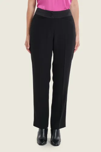 Eleganckie spodnie damskie Gerry Weber black N77045120 2_ModaClub_.webp