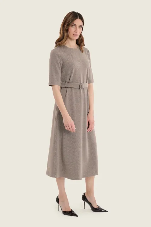 Elegancka sukienka Beige Ecru Gerry Weber N78641784 4_ModaClub_.webp
