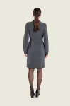 Wełniana sukienka Gerry Weber Grey Pintstripe