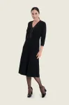 Czarna sukienka z wełną Gerry Weber N78780120 4_ModaClub_.webp