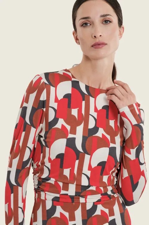 Sukienka damska Gerry Weber Print N78801 769 724 5_ModaClub_.webp
