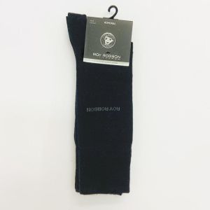 Skarpety klasyczne męskie w kolorze czarnym