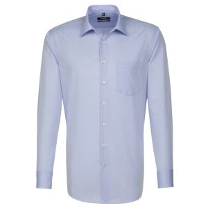 Biznesowa koszula męska Seidensticker regular niebieska